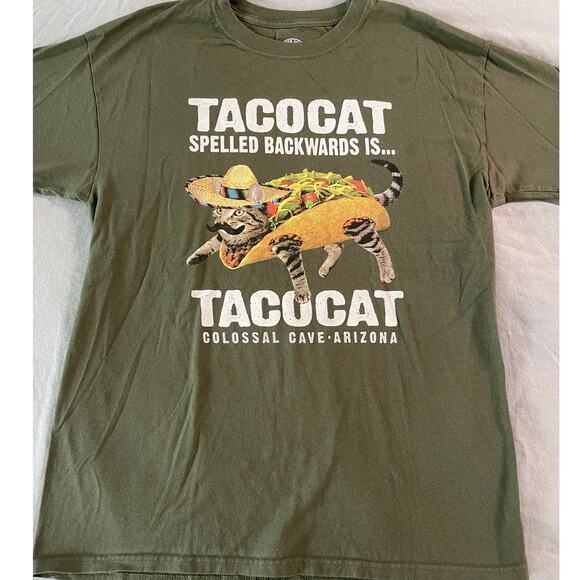 The Duck Company Green T-Shirt Colossal Cave AZ SZ L - Picture 1 of 7